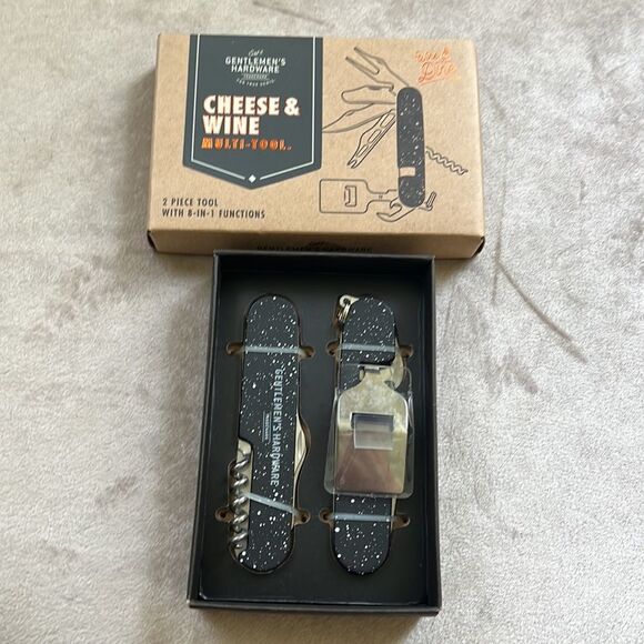*Gentleman’s Hardware* Cheese & Wine Tool Set NEW IN BOX - Picture 5 of 8